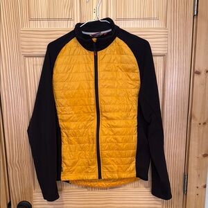 Men’s Swix Black and Yellow Jacket size Small